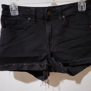 Abercrombie and Fitch size 2 black shorts
